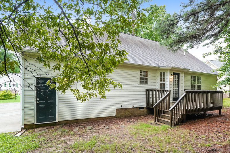 1,765/Mo, 621 Groveton Trl Wake Forest, NC 27587 Rear View