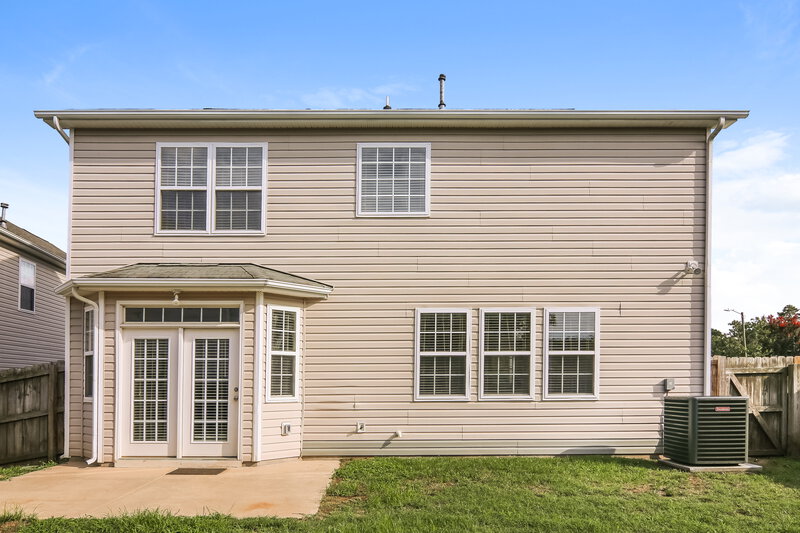 2,830/Mo, 5213 Meryton Park Way Raleigh, NC 27616 Rear View