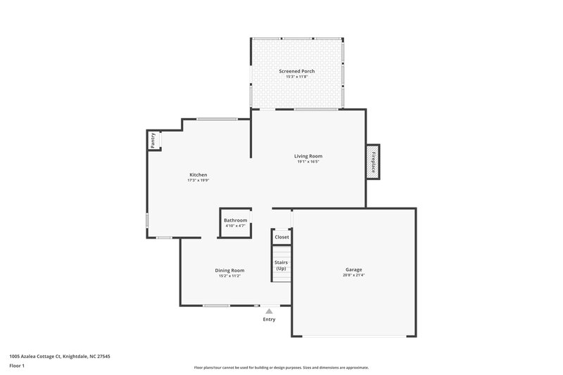 3,360/Mo, 1005 Azalea Cottage Ct Knightdale, NC 27545 Floor Plan View 2