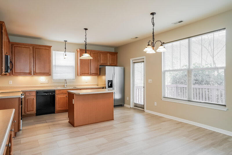 1,910/Mo, 360 Stobhill Ln Holly Springs, NC 27540 Kitchen View 2