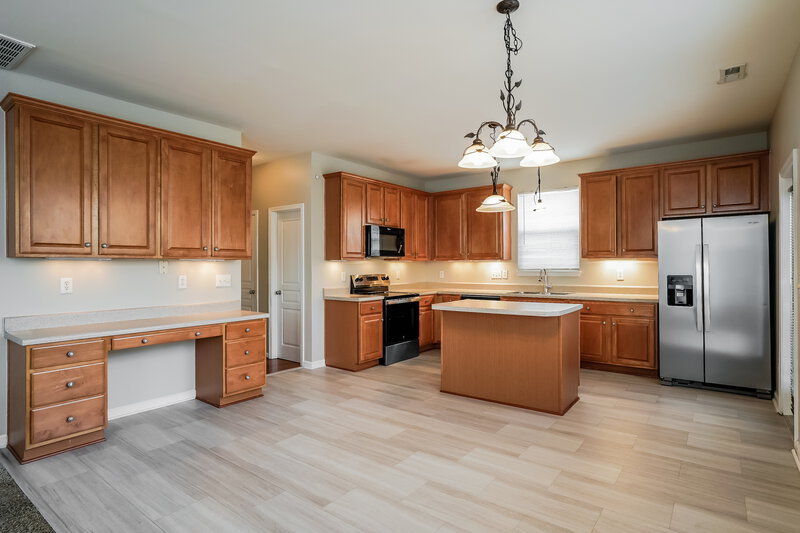 1,910/Mo, 360 Stobhill Ln Holly Springs, NC 27540 Kitchen View 3