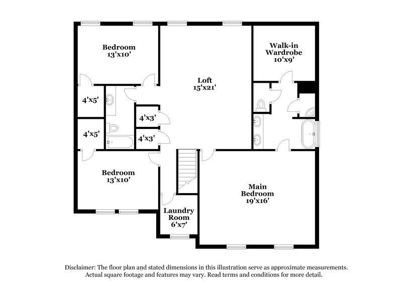 2,275/Mo, 1958 Sterling Hill Dr Fuquay Varina, NC 27526 Floor Plan View 2