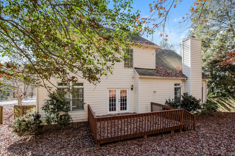 2,230/Mo, 3453 Scotch Dr Raleigh, NC 27616 Rear View 2