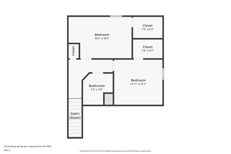1,755/Mo, 215 N Fuquay Springs Ave Fuquay Varina, NC 27526 Floor Plan View