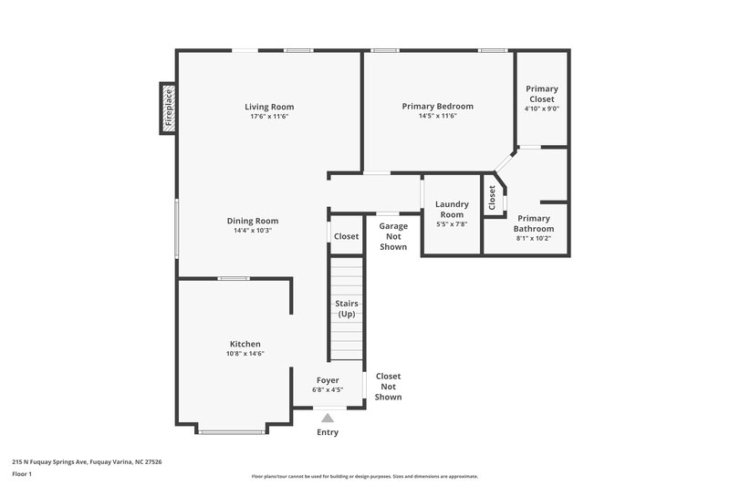 1,755/Mo, 215 N Fuquay Springs Ave Fuquay Varina, NC 27526 Floor Plan View 2