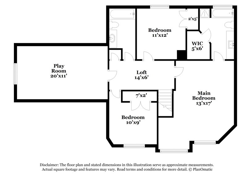 2,100/Mo, 5204 Cardinal Grove Blvd Raleigh, NC 27616 Floor Plan View 2