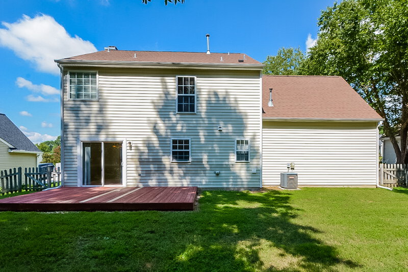 2,100/Mo, 5204 Cardinal Grove Blvd Raleigh, NC 27616 Rear View