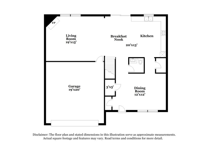 2,075/Mo, 306 Jewel Haven Way Knightdale, NC 27545 Floor Plan View