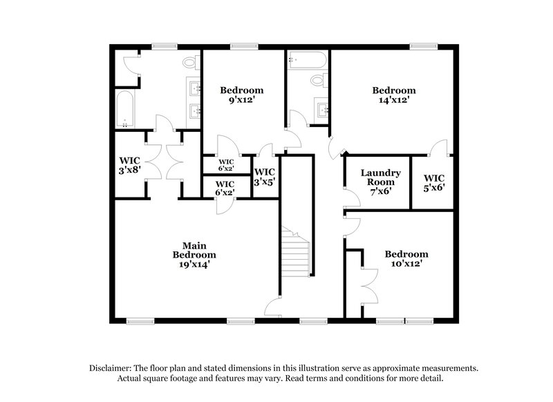 2,075/Mo, 306 Jewel Haven Way Knightdale, NC 27545 Floor Plan View 2