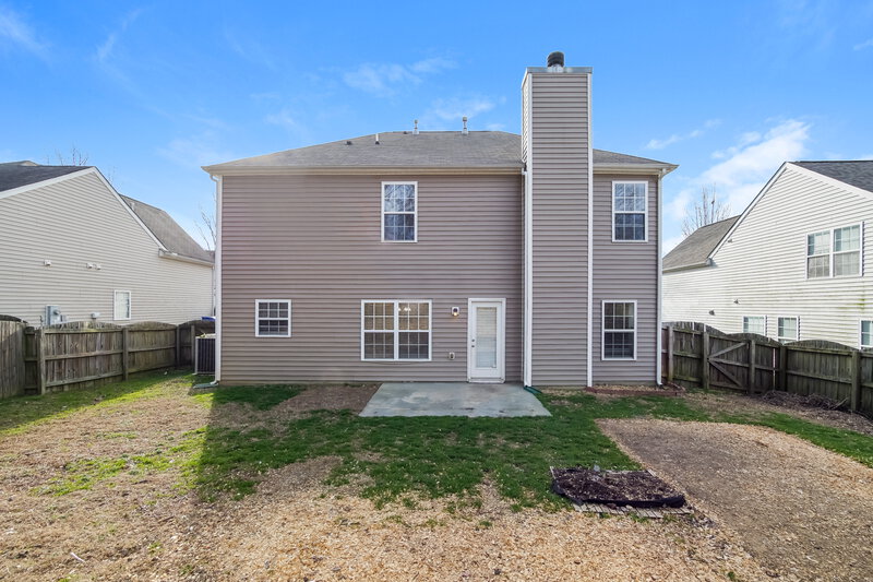 2,145/Mo, 308 Timber Meadow Lake Dr Fuquay Varina, NC 27526 Rear View