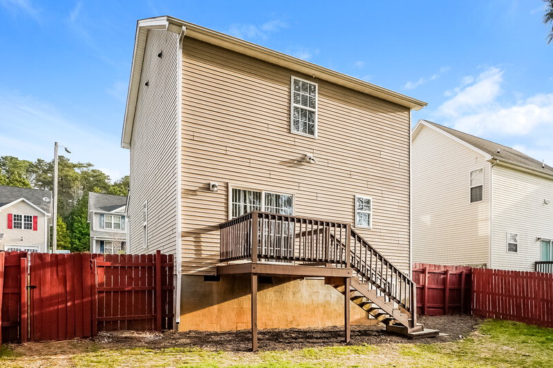 2,580/Mo, 2811 Erinridge Rd Raleigh, NC 27610 Rear View