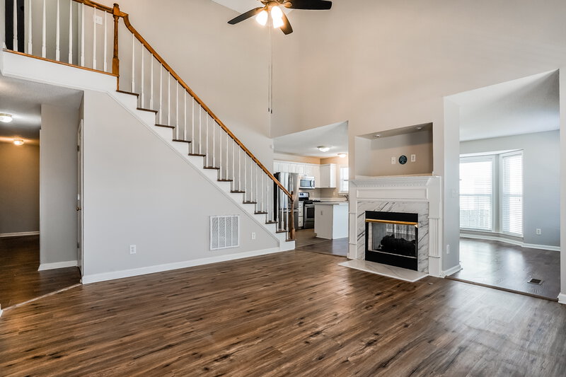 3,060/Mo, 4000 Mackinac Island Ln Raleigh, NC 27610 Living Room View