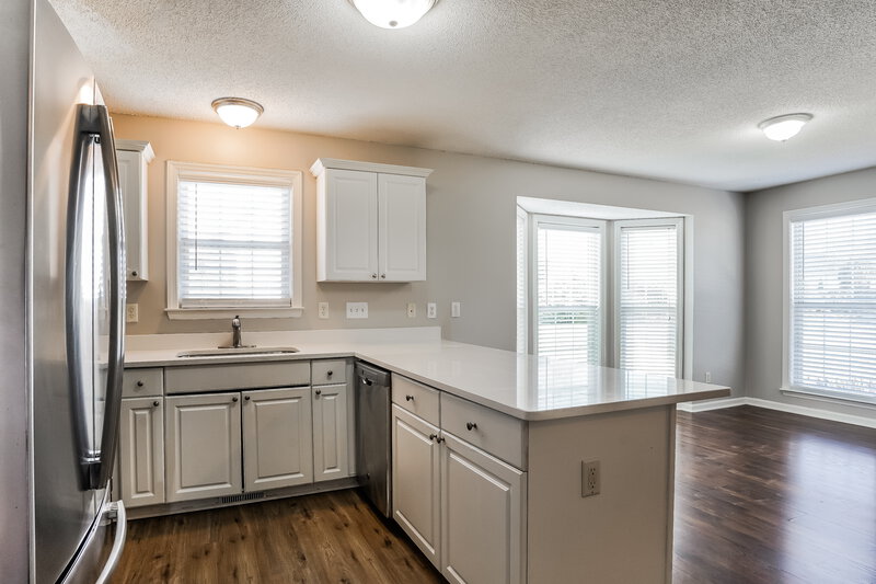3,060/Mo, 4000 Mackinac Island Ln Raleigh, NC 27610 Kitchen View 2