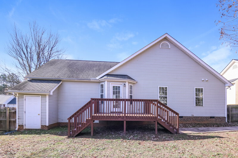 1,785/Mo, 525 Groveton Trl Wake Forest, NC 27587 Rear View