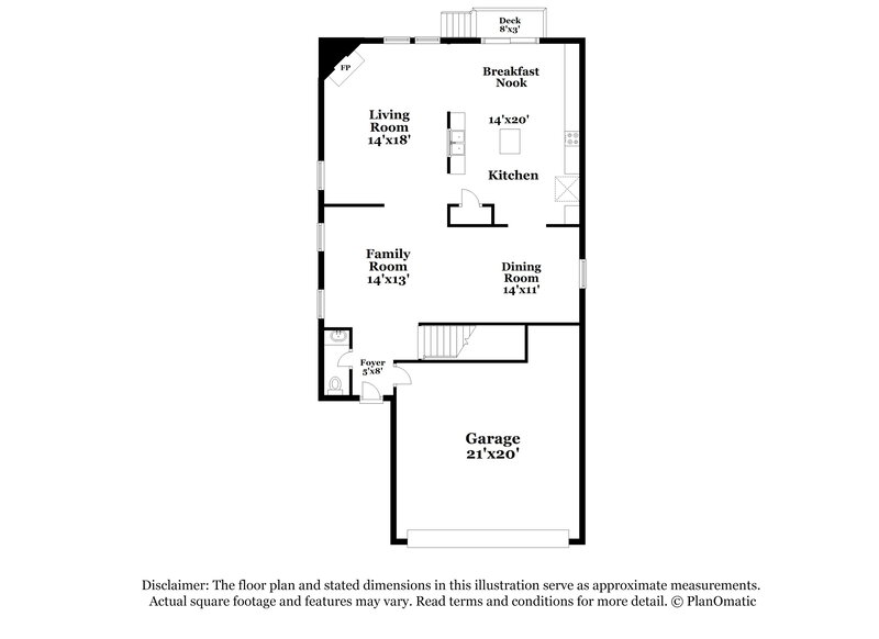 2,235/Mo, 2232 Ballston Pl Knightdale, NC 27545 Floor Plan View