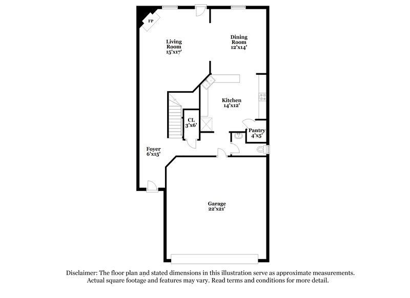 1,845/Mo, 2326 King Malcolm Ln Zebulon, NC 27597 Floor Plan View