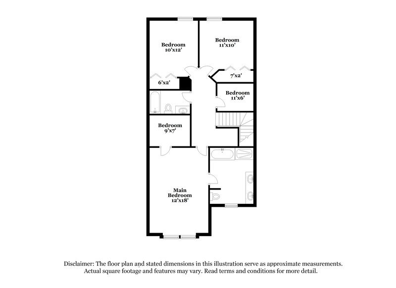 2,850/Mo, 645 Smithridge Way Fuquay Varina, NC 27526 Floor Plan View 2