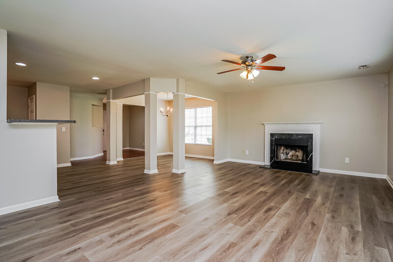 1,995/Mo, 3783 Burtons Barn St Raleigh, NC 27610 Living Room View 2