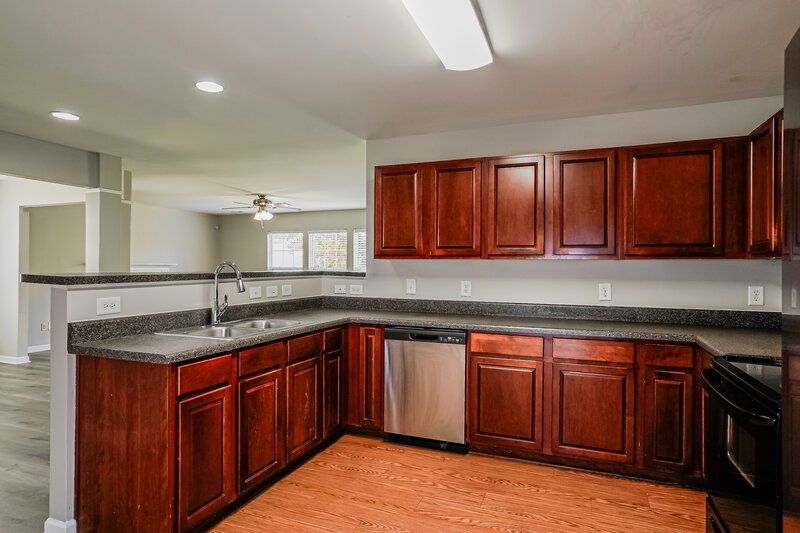1,995/Mo, 3783 Burtons Barn St Raleigh, NC 27610 Kitchen View 2
