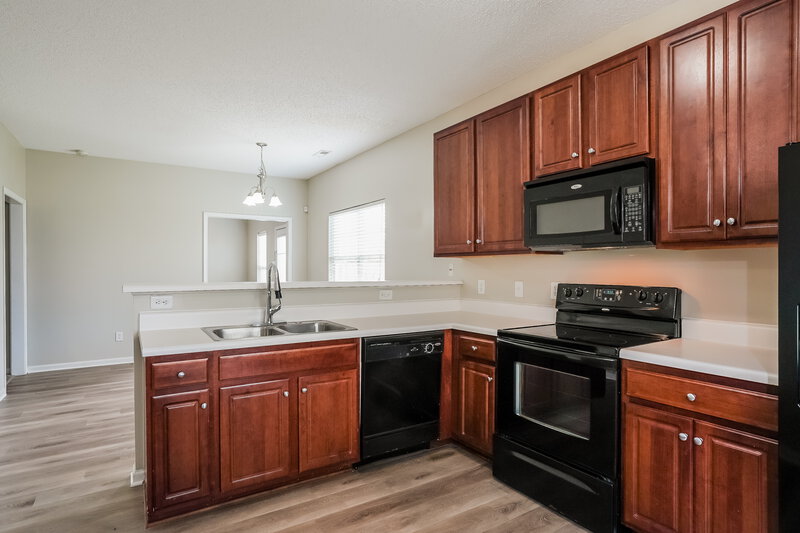 1,750/Mo, 5344 Carnelian Dr Raleigh, NC 27610 Kitchen View 2