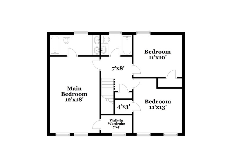 2,350/Mo, 1405 E Stonemason Dr Fuquay Varina, NC 27526 Floor Plan View 2