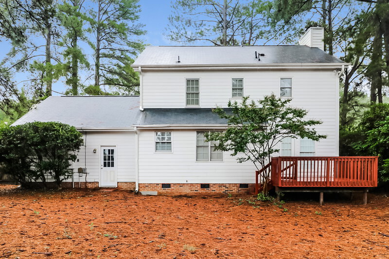 2,350/Mo, 1405 E Stonemason Dr Fuquay Varina, NC 27526 Rear View