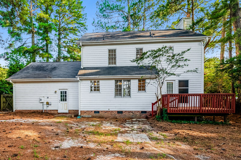 1,980/Mo, 1405 E Stonemason Dr Fuquay Varina, NC 27526 Rear View