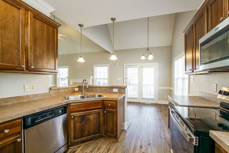 1,975/Mo, 3011 Watsonia Dr Zebulon, NC 27597 Kitchen View 2