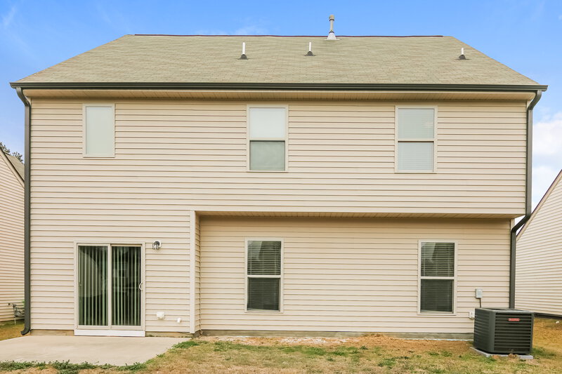2,310/Mo, 1336 Ujamaa Dr Raleigh, NC 27610 Rear View