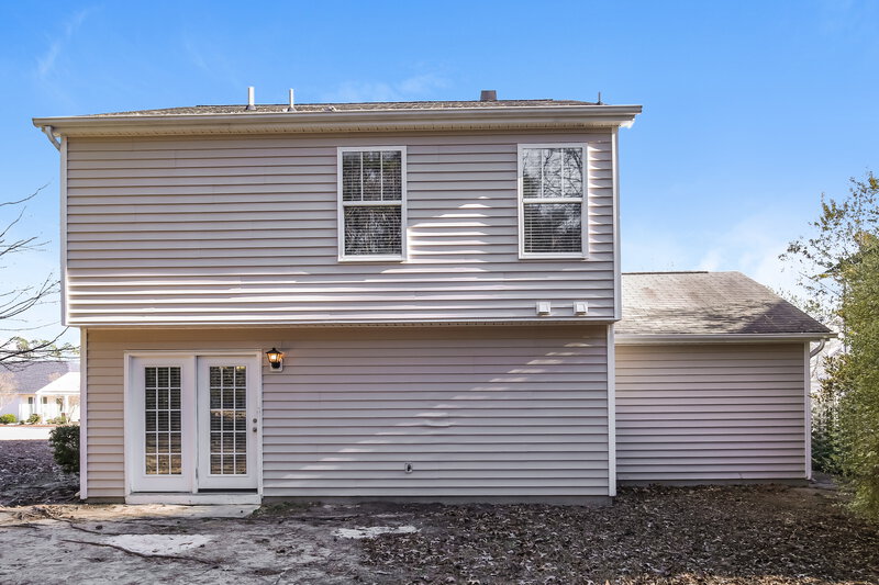 1,705/Mo, 3637 Pinkham Way Raleigh, NC 27616 Rear View