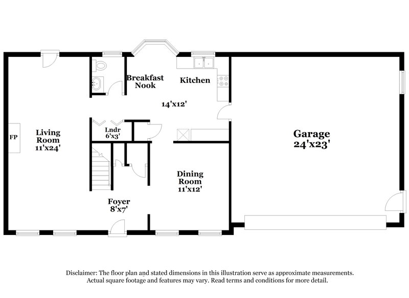 2,045/Mo, 51 Paul Pl Garner, NC 27529 Floor Plan View