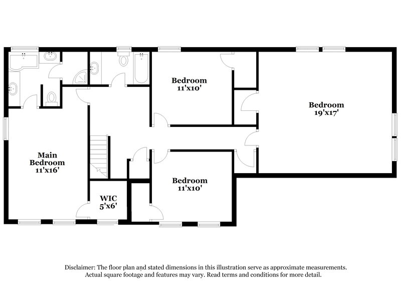 2,045/Mo, 51 Paul Pl Garner, NC 27529 Floor Plan View 2