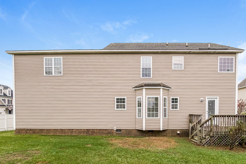 2,045/Mo, 51 Paul Pl Garner, NC 27529 Rear View