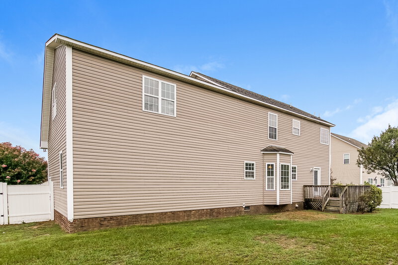 2,045/Mo, 51 Paul Pl Garner, NC 27529 Rear View 2