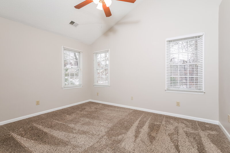 1,990/Mo, 3505 Singleleaf Ln Raleigh, NC 27616 Main Bedroom View 2