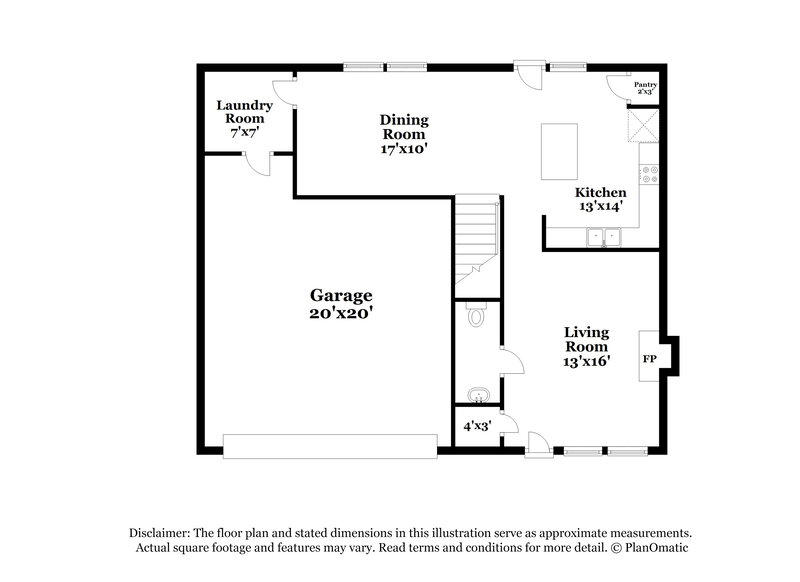 2,900/Mo, 2516 Follow Me Way Raleigh, NC 27610 Floor Plan View