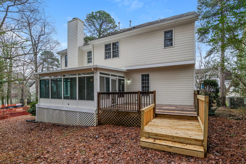 2,015/Mo, 813 Hanska Way Raleigh, NC 27610 Rear View