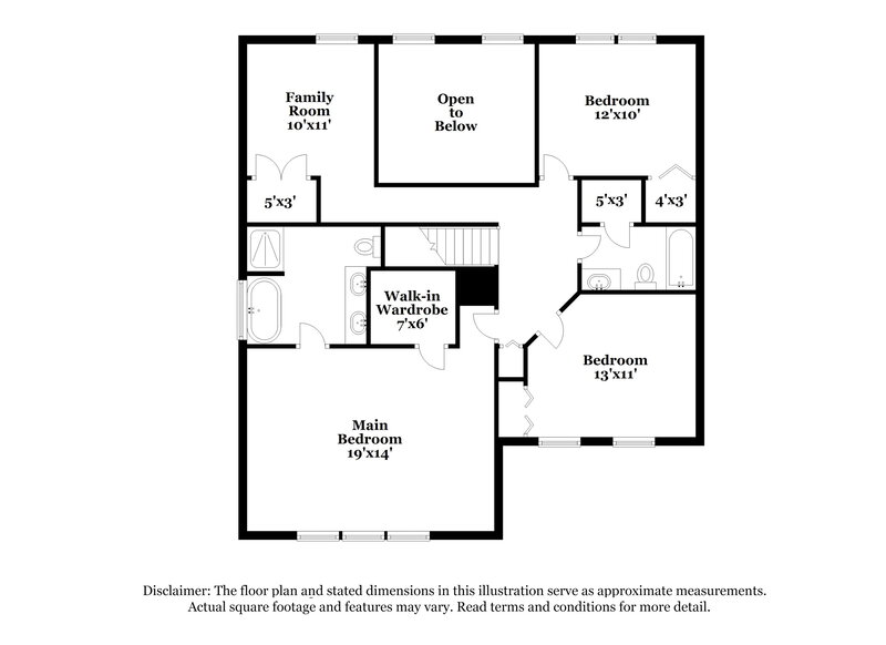 1,920/Mo, 1409 Tuscan Dr Fuquay Varina, NC 27526 Floor Plan View 2