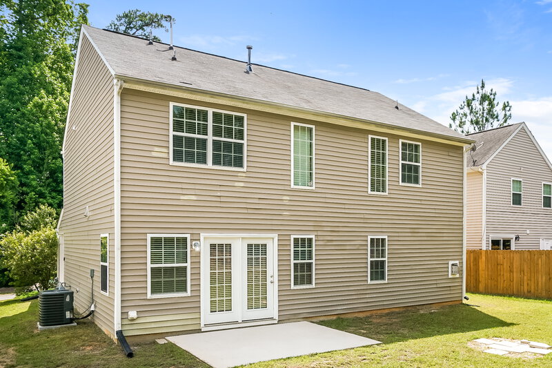 1,920/Mo, 1409 Tuscan Dr Fuquay Varina, NC 27526 Rear View