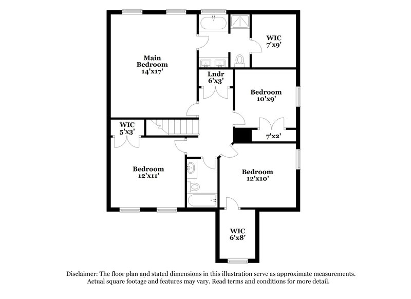 1,995/Mo, 228 E Webber Ln Clayton, NC 27527 Floor Plan View 2