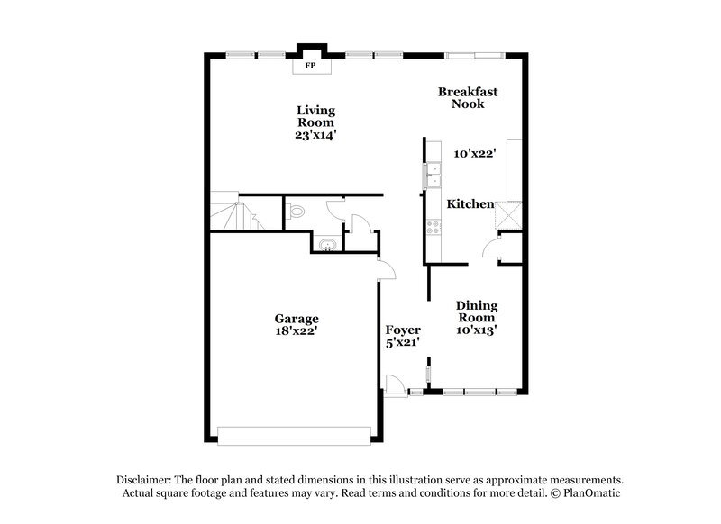 1,750/Mo, 1908 Cartier Ruby Ln Raleigh, NC 27610 Floor Plan View