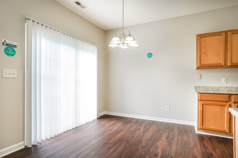 1,750/Mo, 1908 Cartier Ruby Ln Raleigh, NC 27610 Breakfast Nook View