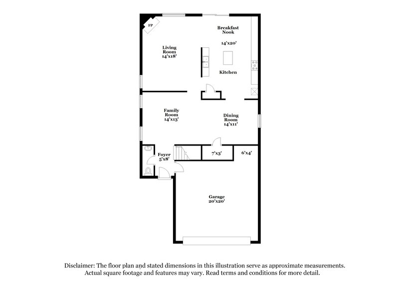2,310/Mo, 3164 Varcroft Rd Knightdale, NC 27545 Floor Plan View