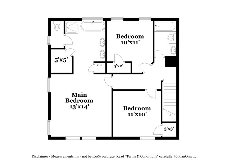 2,000/Mo, 1417 Cane Creek Dr Garner, NC 27529 Floor Plan View 2