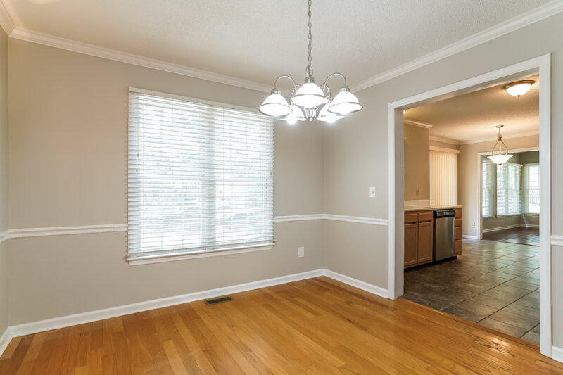 2,000/Mo, 1417 Cane Creek Dr Garner, NC 27529 Dining Room View