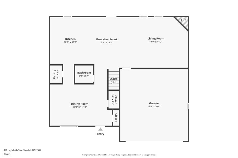 2,145/Mo, 217 Hoyleholly Trce Wendell, NC 27591 Floor Plan View