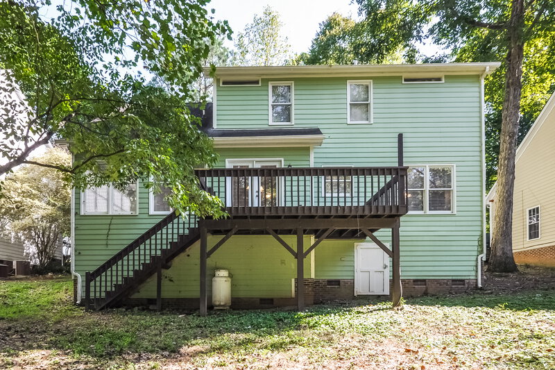 2,250/Mo, 3437 Singleleaf Ln Raleigh, NC 27616 Rear View