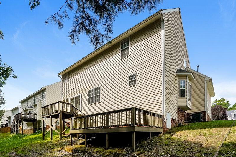 2,075/Mo, 564 Hay River St Garner, NC 27529 Rear View