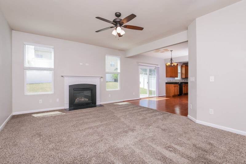 2,435/Mo, 3970 Massey Run Raleigh, NC 27616 Living Room View 2