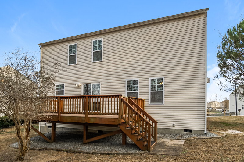 1,850/Mo, 167 Woodcreek Ln Clayton, NC 27520 Rear View